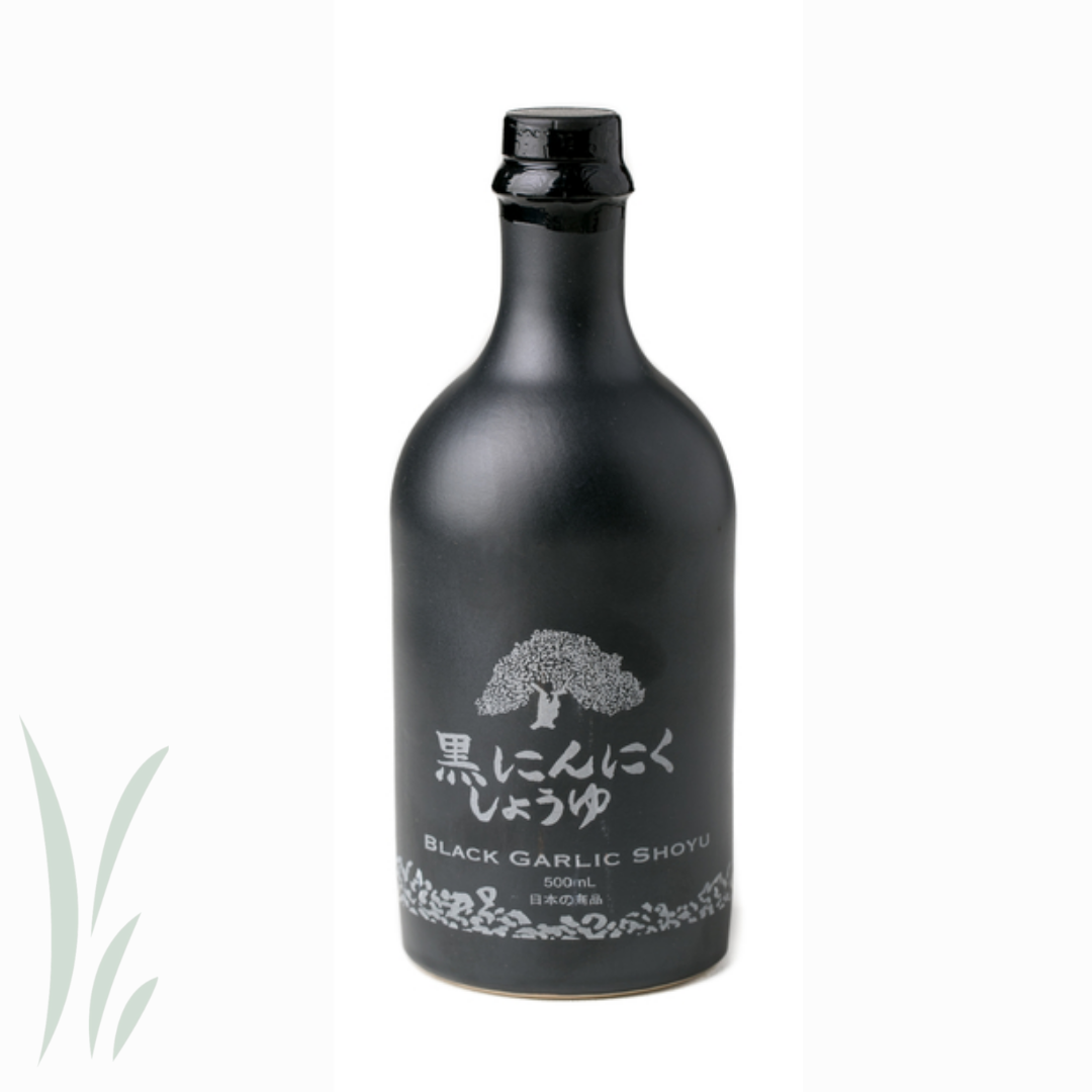 Haku Black Garlic Shoyu / 500 ml – Mikuni Canada Haku Black Garlic Shoyu / 500 ml – Mikuni Canada
