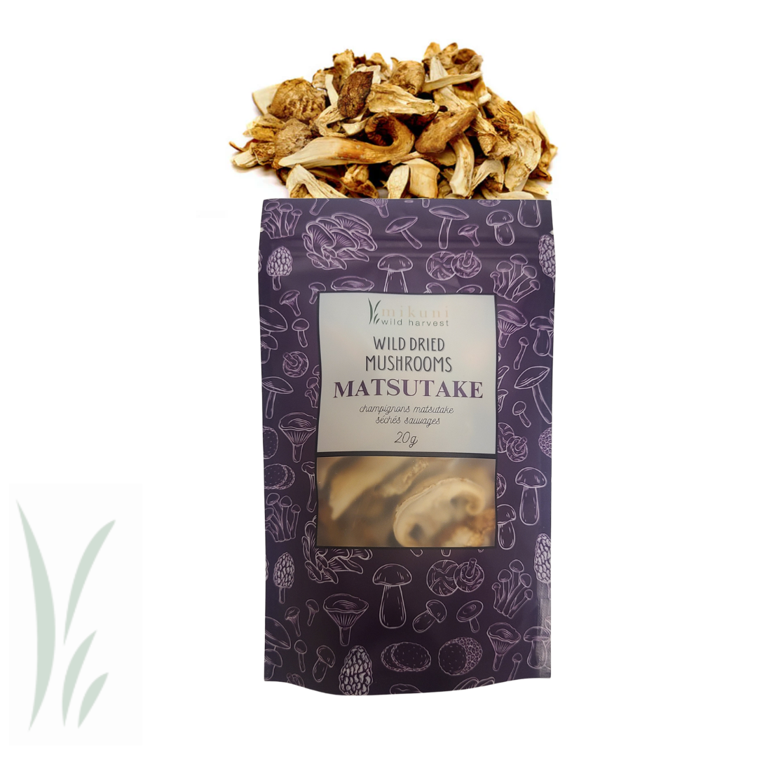 Dried Wild Matsutake Mushrooms / 20 g. – Mikuni Canada