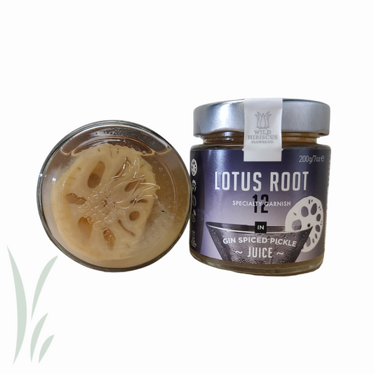 Lotus Root Slices in Gin Spice Pickle Juice / 200g