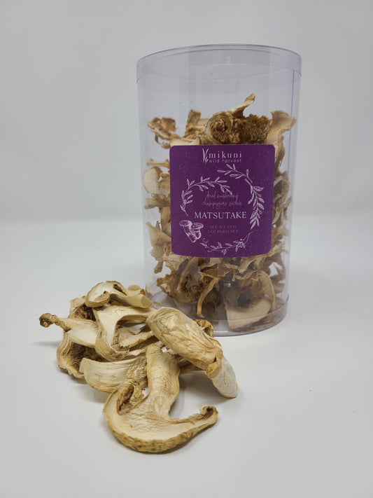 Wild Matsutake Mushrooms, Dried / 2 oz