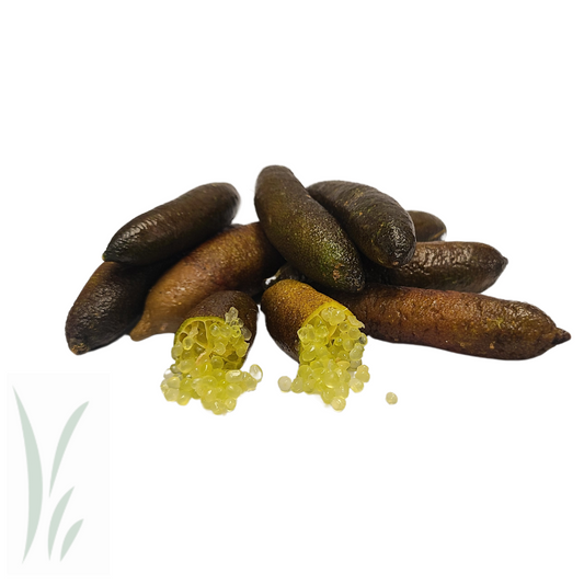 Frozen Finger Limes, Light Green / lb