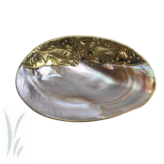 Mother of Pearl, Pink Serving Shell Dish