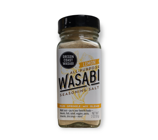 Wasabi Seasoning Salt, Lemon / 2 oz