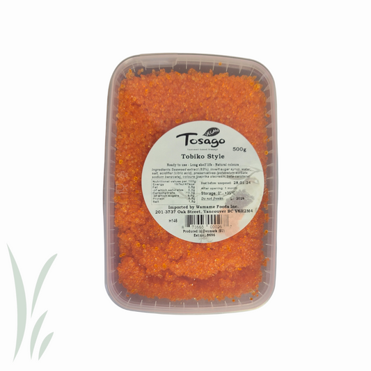 Tosago Seaweed Caviar Orange, VEGAN / 500g
