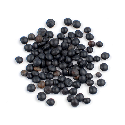 Black Beluga Lentils, Organic / 10 lb