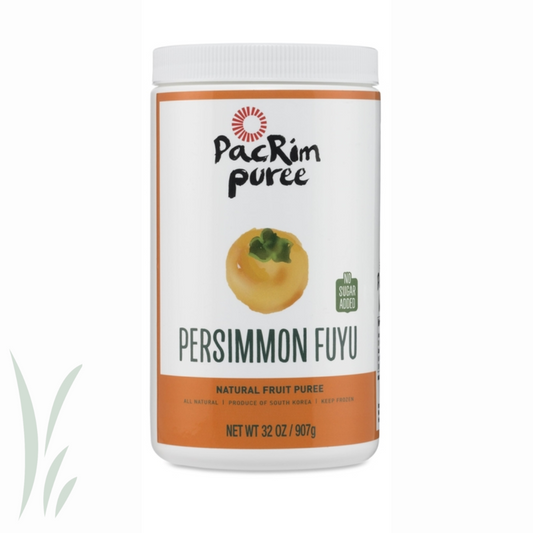 Persimmon (Fuyu) Puree, Frozen / 32oz