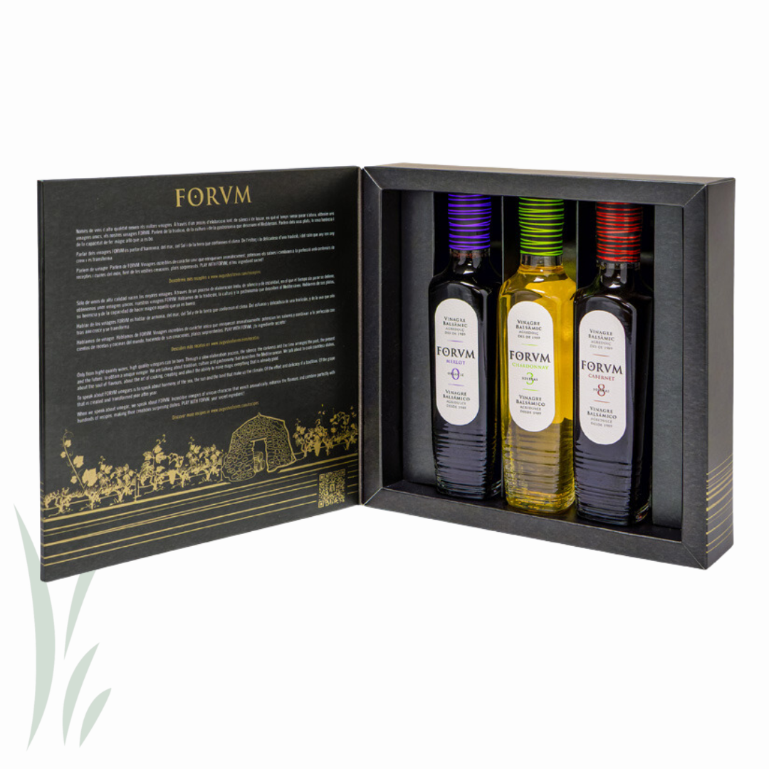 Forvm Vinegar Gift Box, 3 x 250 ml