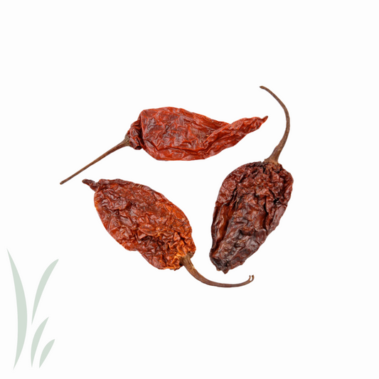 Ghost (Bhut Jolokia) Chilies, Dried / lb